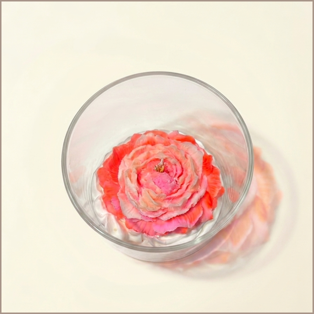 BOUGIE COLLECTION - PIVOINE ABRICOT - Unik & Sens