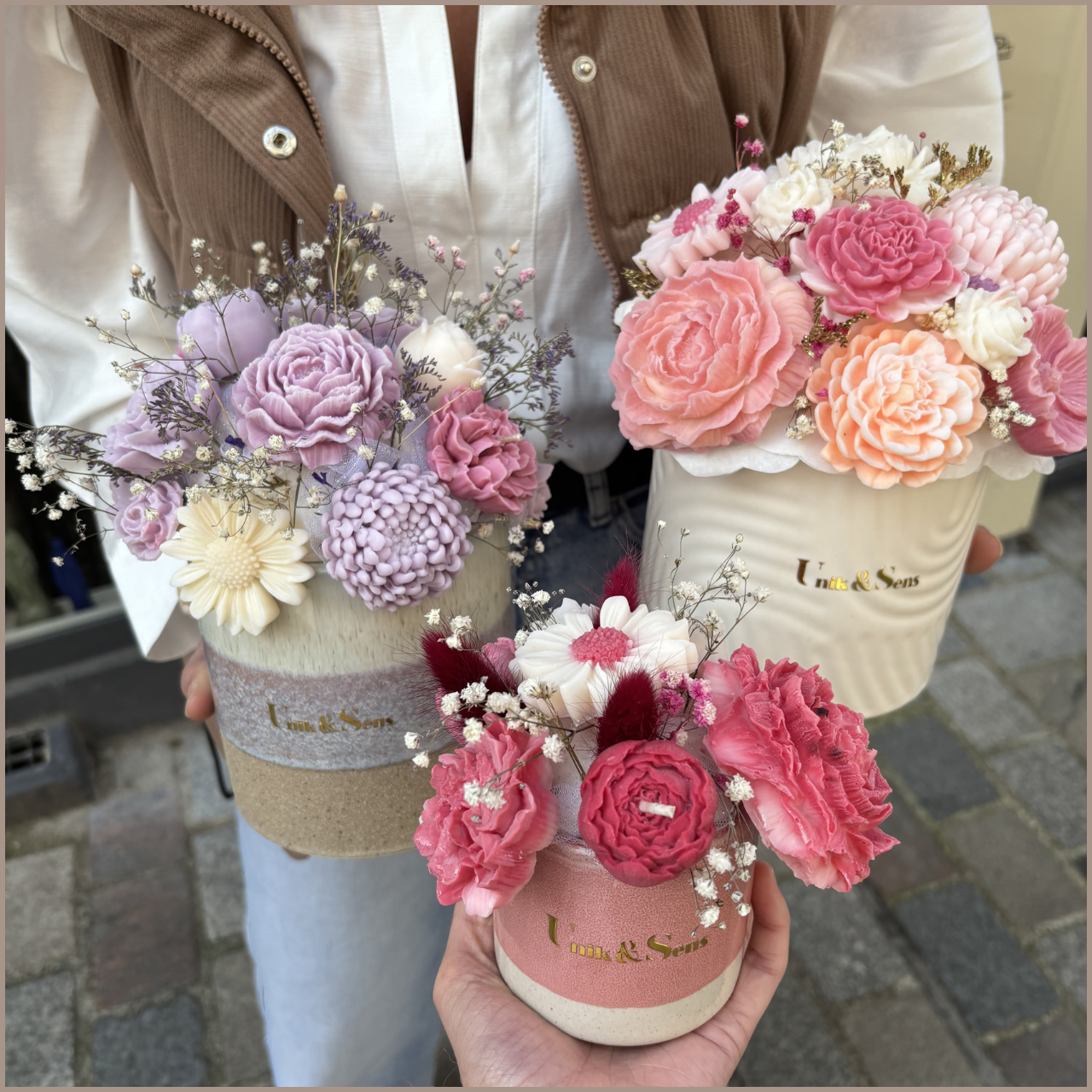 BOUQUET EN CIRE - Unik & Sens
